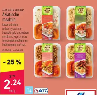 ALDI Asia Green Garden Aziatische maaltijd aanbieding