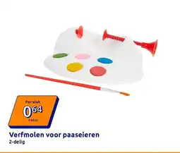 Action Verfmolen voor paaseieren aanbieding