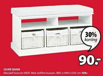 Jysk Oure bank aanbieding