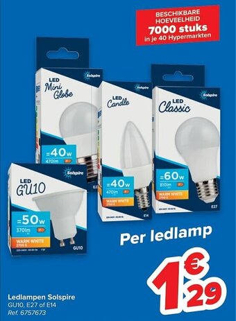 Ledlampen Solspire