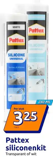 Action Pattex siliconenkit aanbieding