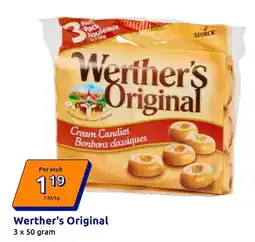 Action Werther's Original aanbieding