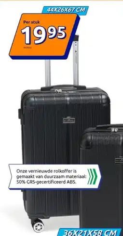 Action Spilbergen koffer Budapest 44X26X67 CM aanbieding