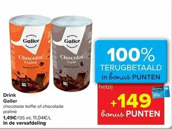 Carrefour Drink Galler aanbieding