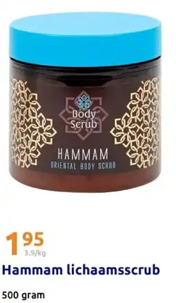 Action Hammam lichaamsscrub aanbieding