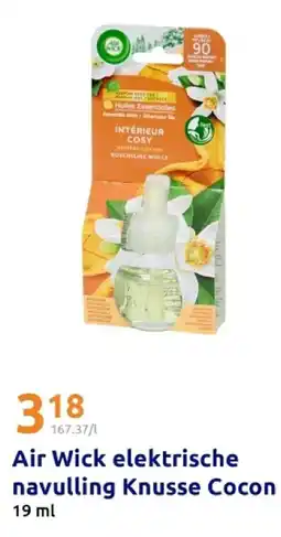 Action Air Wick elektrische navulling Knusse Cocon aanbieding