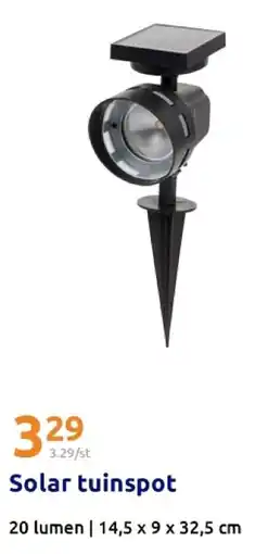 Action Solar tuinspot aanbieding