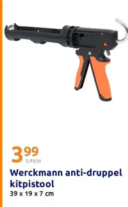 Action Werckmann anti-druppel kitpistool aanbieding