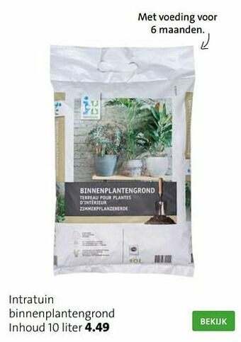 Intratuin Intratuin binnenplantengrond aanbieding