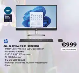 CompuDeals HP All-in-one AI PC 24-CR2005NB aanbieding