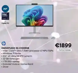 CompuDeals HP Omnistudio 32-C1005NB aanbieding