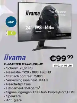 CompuDeals Liyama G-master G2441HSU-B1 aanbieding