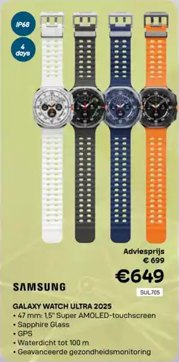 CompuDeals Samsung galaxy watch ultra 2025 aanbieding