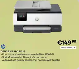 CompuDeals HP Officejet pro 8122E aanbieding