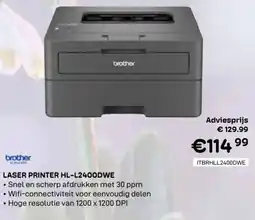CompuDeals Laser printer HL-L2400DWE aanbieding