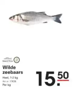 Sligro Wilde zeebaars aanbieding