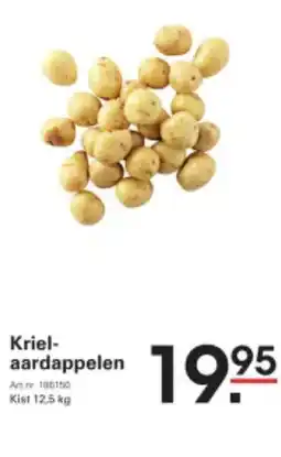 Sligro Kriel- aardappelen aanbieding