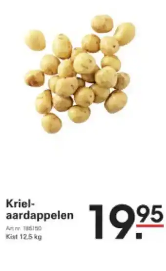 Sligro Kriel- aardappelen aanbieding