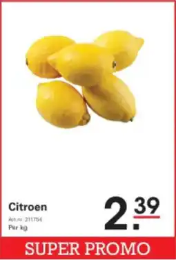 Sligro Citroen aanbieding