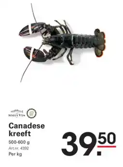 Sligro Canadese kreeft aanbieding