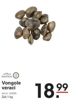 Sligro Vongole veraci aanbieding