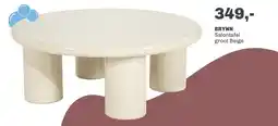Trendhopper Brynn salontafel groot beige aanbieding