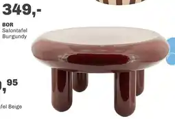 Trendhopper Bor salontafel burgundy aanbieding