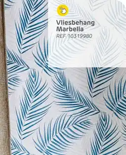 Brico Vliesbehang marbella aanbieding