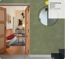 Brico Vliesbehang Murio groen aanbieding