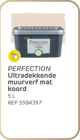 Brico Perfection ultradekkende muurverf mat koord aanbieding