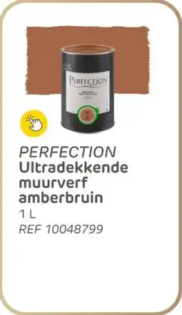 Brico Perfection ultradekkende muurverf amberbruin aanbieding