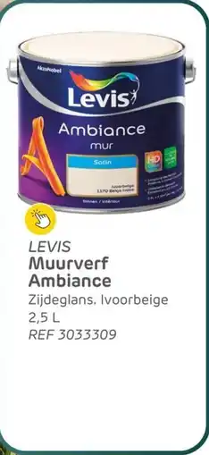 Brico Levis muurverf ambiance aanbieding