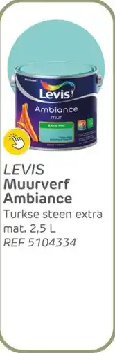 Brico Levis muurverf ambiance aanbieding