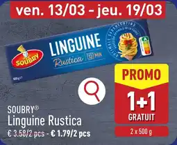 ALDI Soubry linguine rustica aanbieding