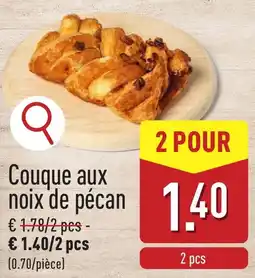 ALDI Couque aux noix de pécan aanbieding