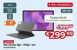 Exellent Idea tab plus 8gb + 256gb + pen aanbieding