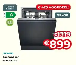 Exellent Vaatwasser aanbieding