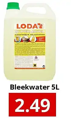 NH Market Bleekwater 5L aanbieding