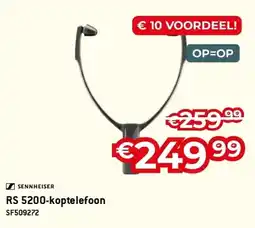 Exellent RS 5200-koptelefoon aanbieding