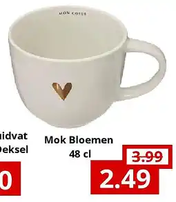 NH Market Mok Bloemen 48 cl aanbieding