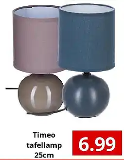 NH Market Timeo tafellamp 25cm aanbieding