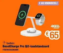 Expert BoostCharge Pro Qi2-laadstandaard aanbieding