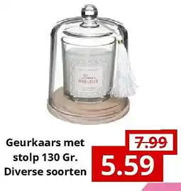 NH Market Geurkaars met stolp 130 Gr. Diverse soorten aanbieding