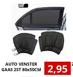 NH Market AUTO VENSTER GAAS 2ST 80x50CM aanbieding