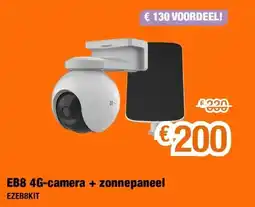 Expert EB8 4G-camera + zonnepanee EB8 Kit aanbieding