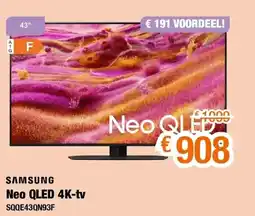 Expert Neo QLED 4K-tv aanbieding
