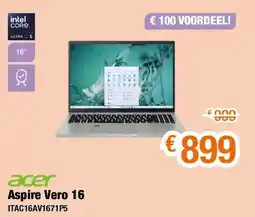 Expert Aspire Vero 16 (AV16-71P-53DY) aanbieding
