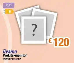 Expert ProLite-monitor aanbieding
