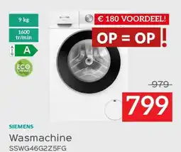 Selexion Wasmachine aanbieding