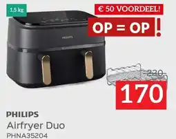 Selexion Airfryer Duo aanbieding